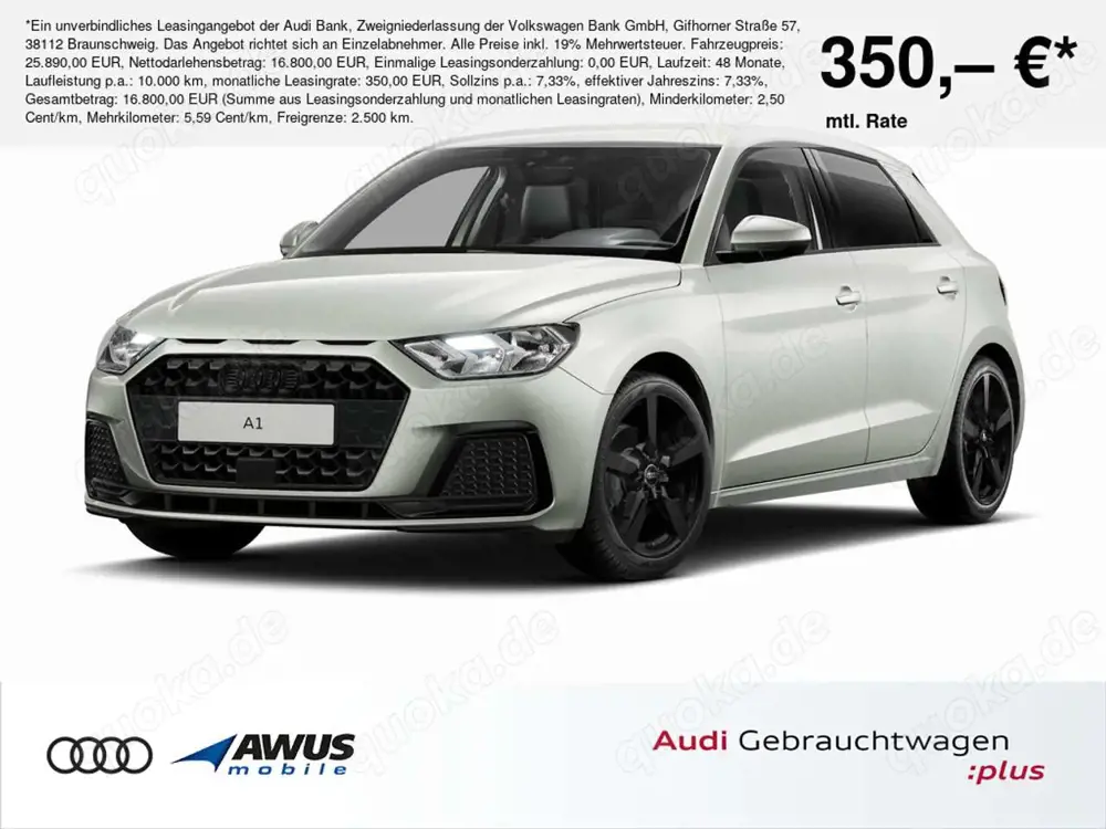 Audi A1 Sportback advanced 30 TFSI 85116 kWPS S tronic