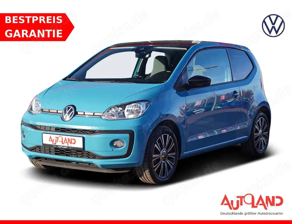 Volkswagen up! 1.0 Black Style Kamera Sitzheizung Klimaaut.