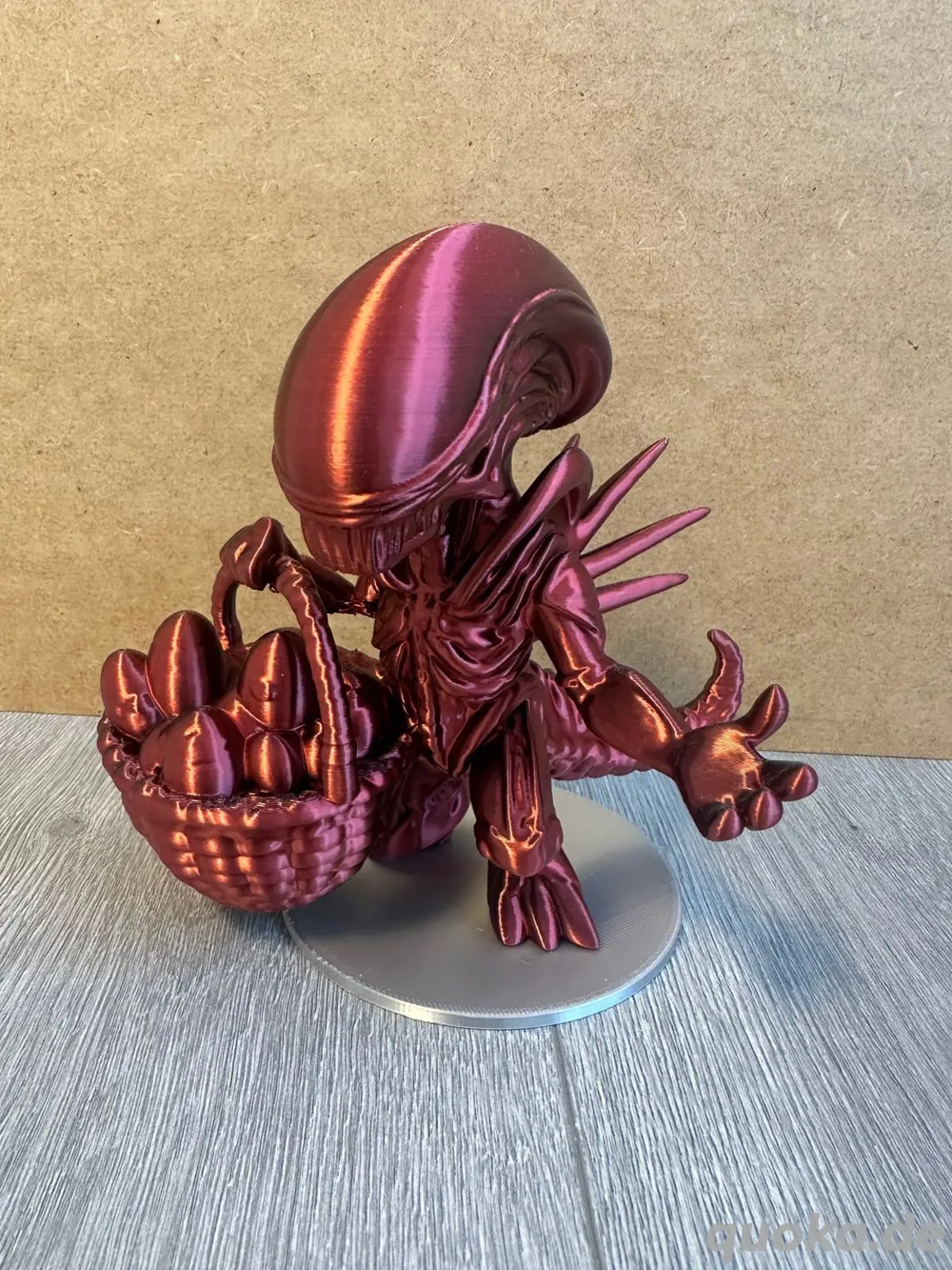 Alien   Dekofigur   Ostern   hochwertig und einzigartig