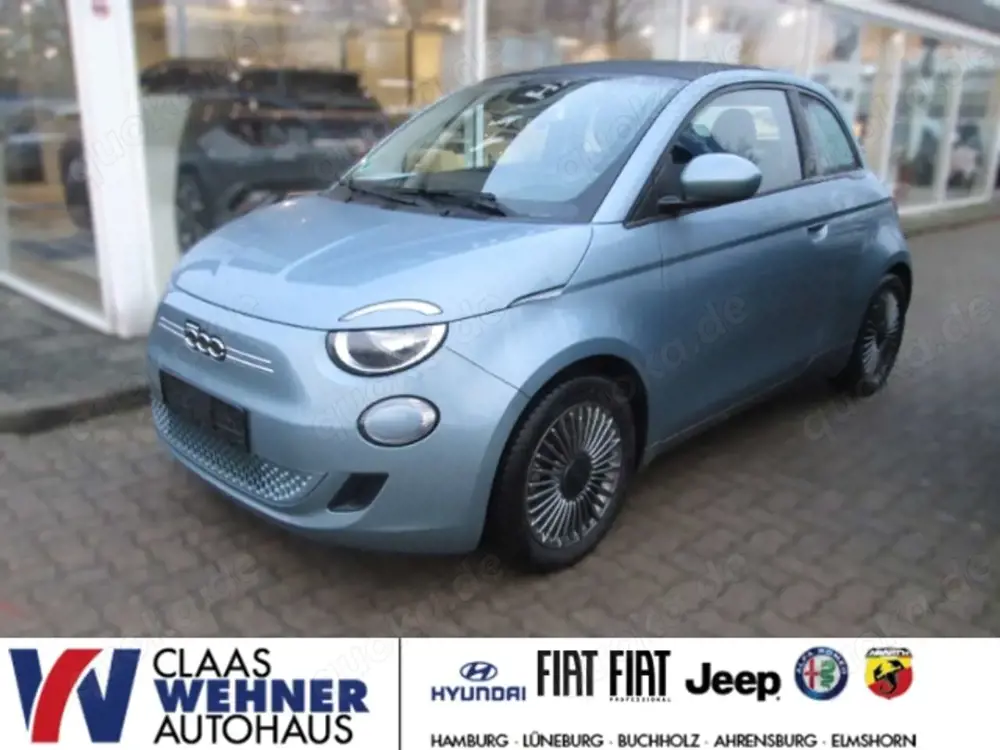 Fiat 500e e Icon Navi Allwetterreifen Android Apple CarPlay