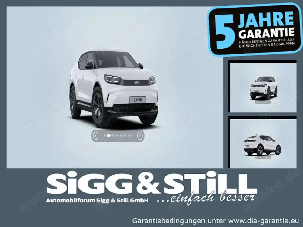 Ford Capri ELEKTRO AWD NAV*360°*IACC*HUD*LED*EL-KLAPPE