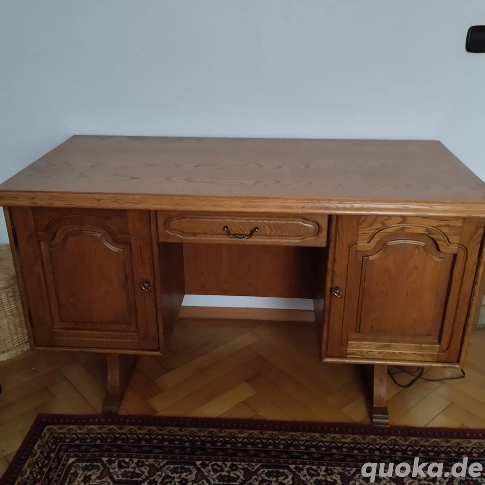 Schreibtisch Raumteiler Eiche rustikal