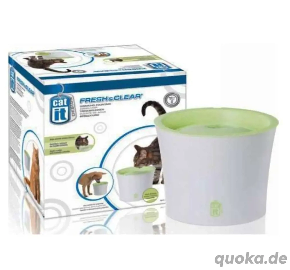  NEW & original packaging   Catit Fresh & Clear Drinking Fountain 3 L (Light Green)