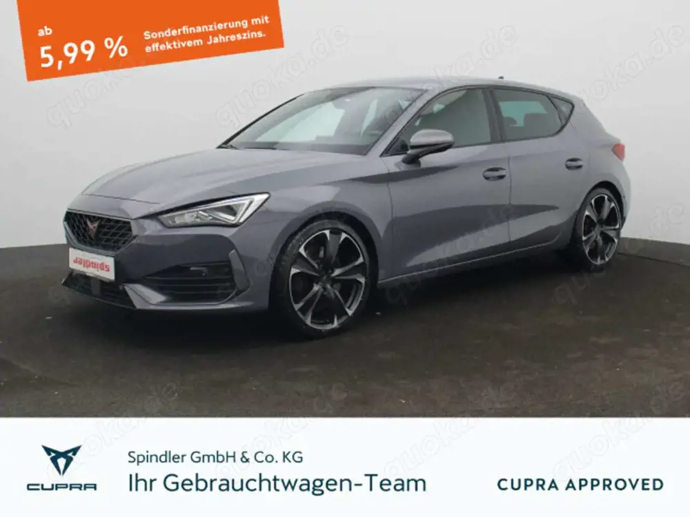 CUPRA Leon VZ 2.0TSI DSG/ Navi, ParkAssi, FullLink,LED