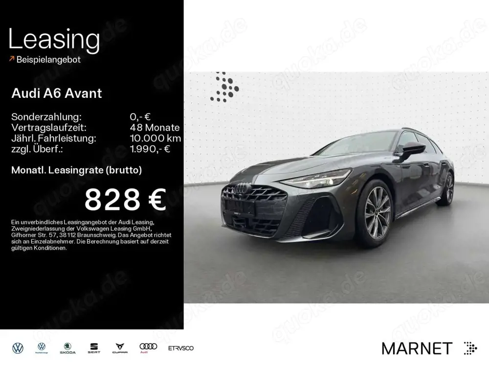 Audi A6 TDI quattro 150 kW S tronic*HUD*TECHPRO