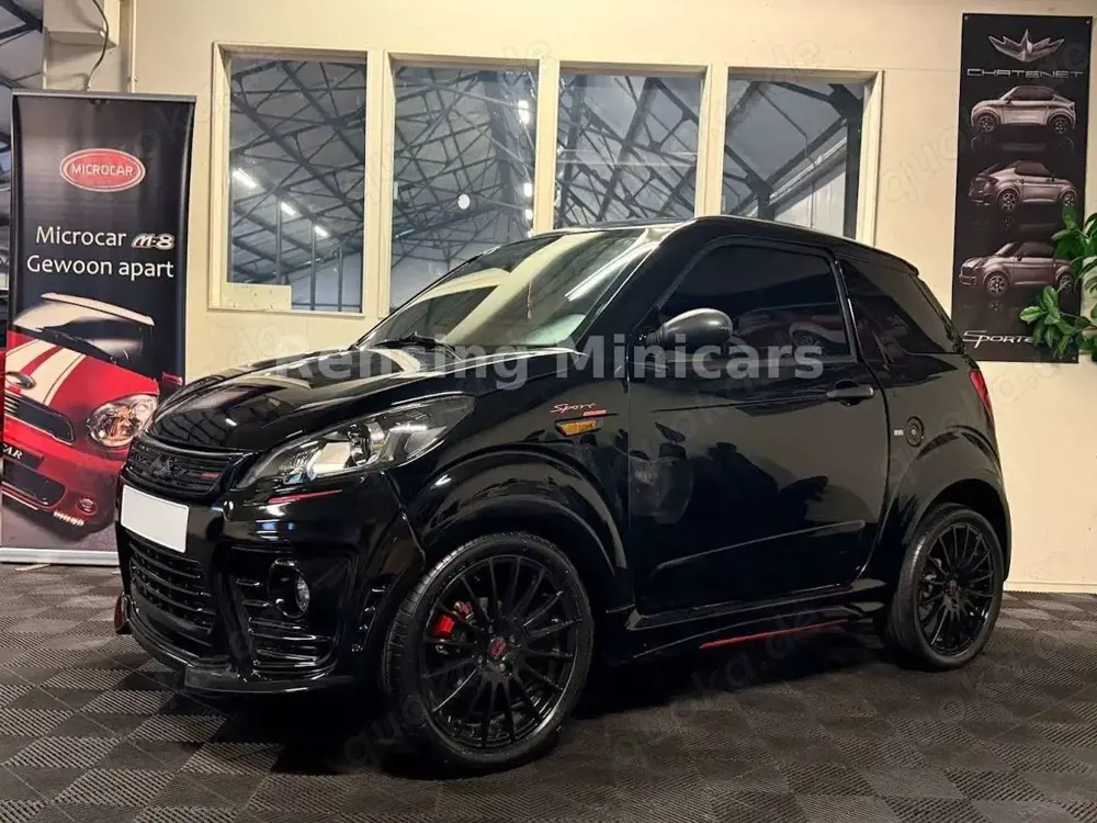 Ligier JS 50 JS50 BLACK ON BLACK SPORT Mopedauto Microcar 45