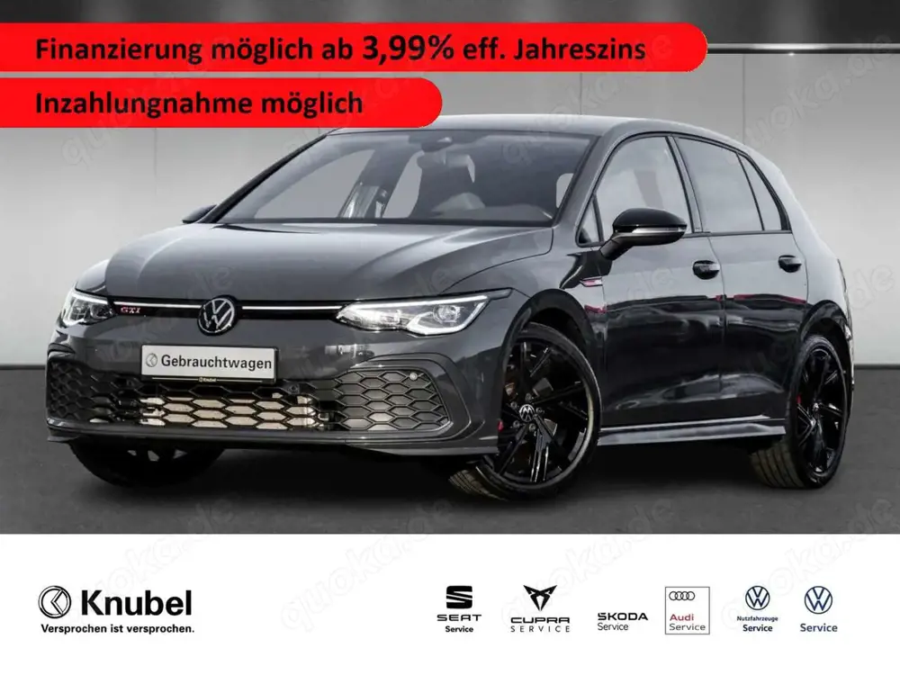 Volkswagen Golf VIII GTI DSG Black Style LED+ Navi TravelAss. 18"