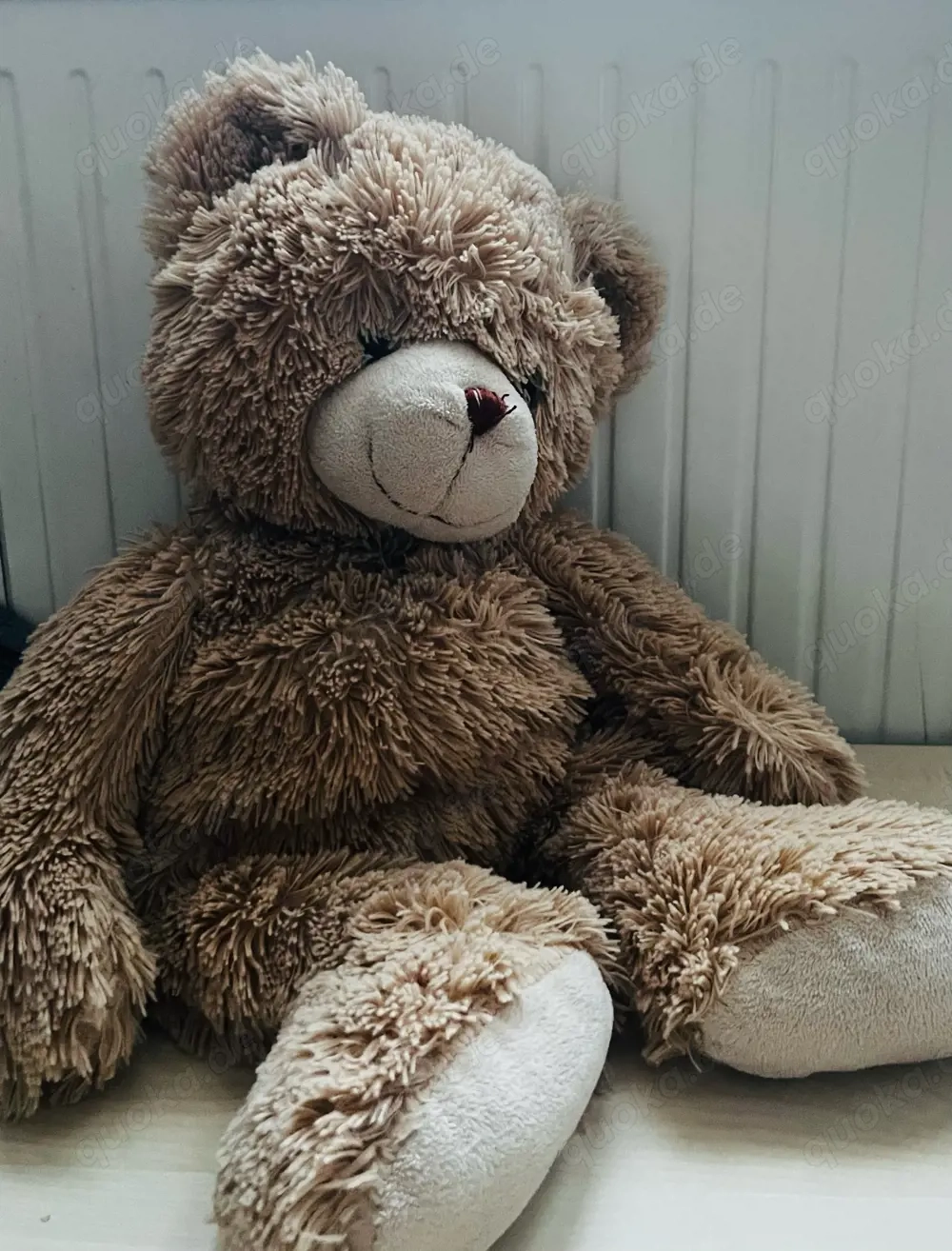 Large Brown Teddy Bear   Plush Toy   Very Good Condition