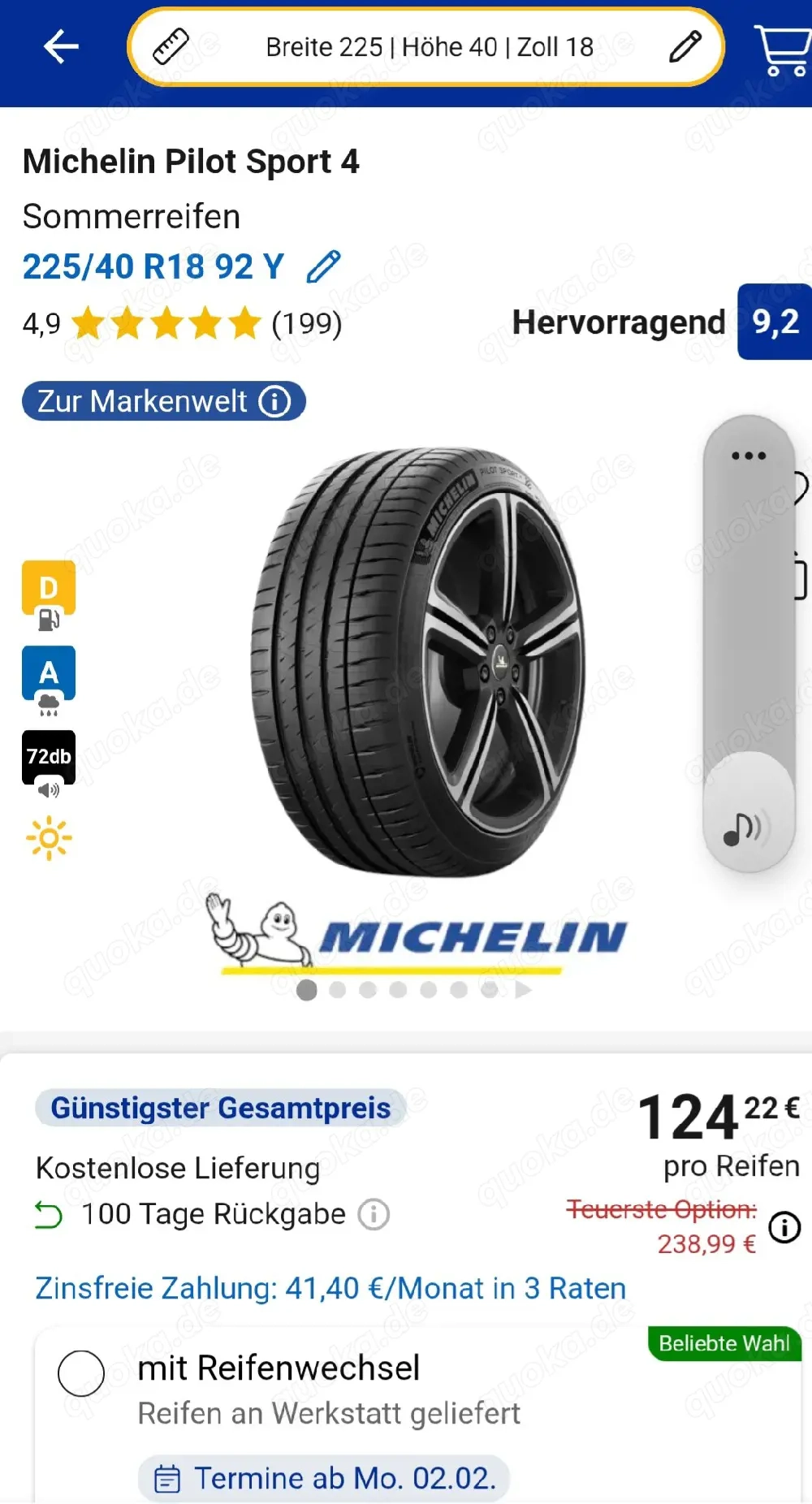 sommerreifen 