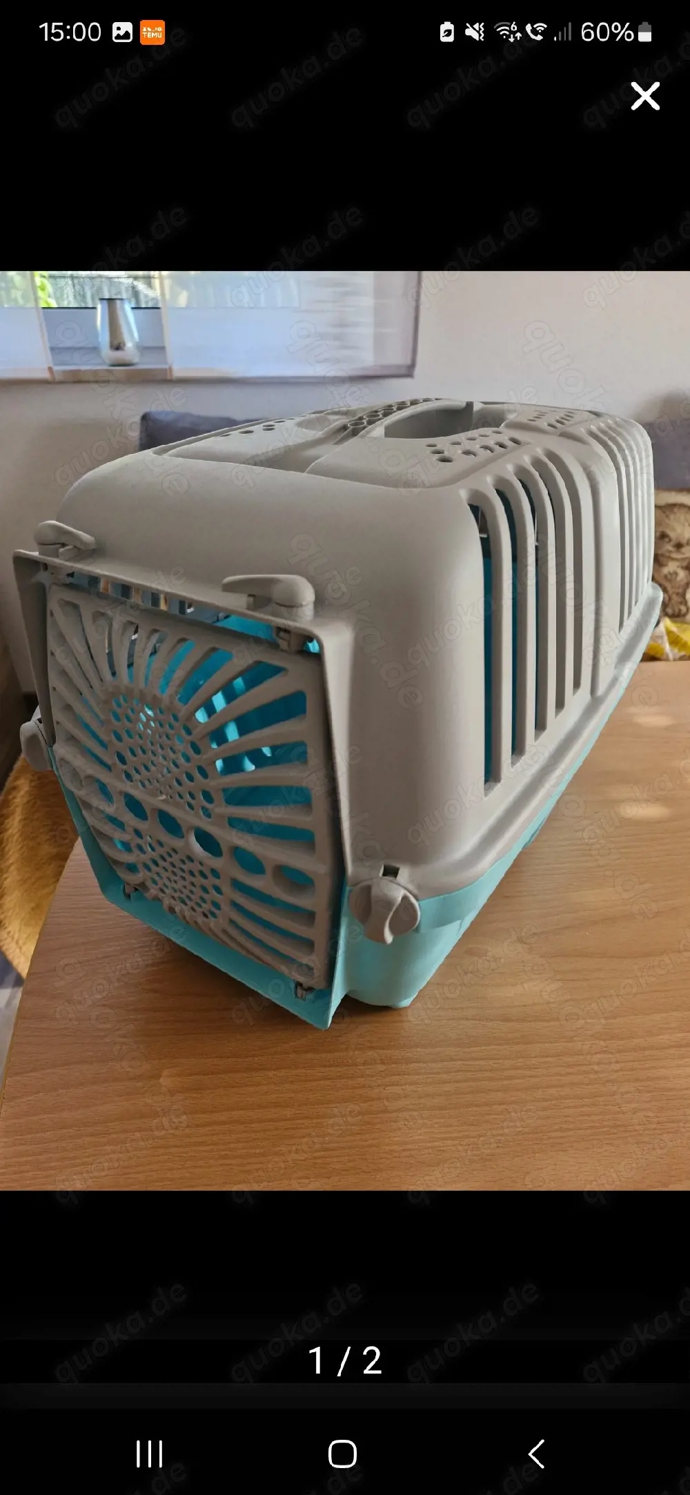 Transportbox für Kleintiere und kleinere Katzen