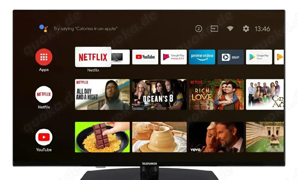 Telefunken Smart--Android TV   43 Zoll