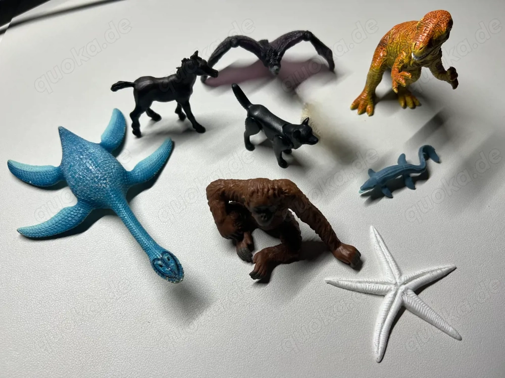 Tiere verschiedener Figuren