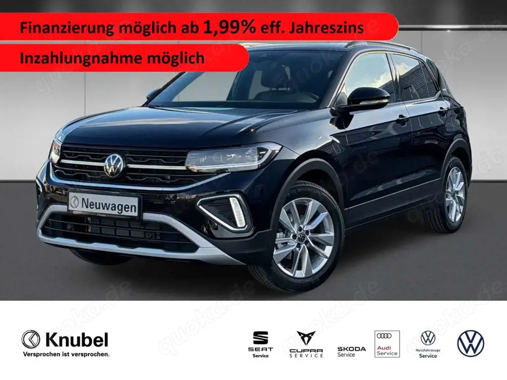 Volkswagen T-Cross ENERGY 1.5 TSI DSG IQ.Light Navi AHK Keyless Tr...