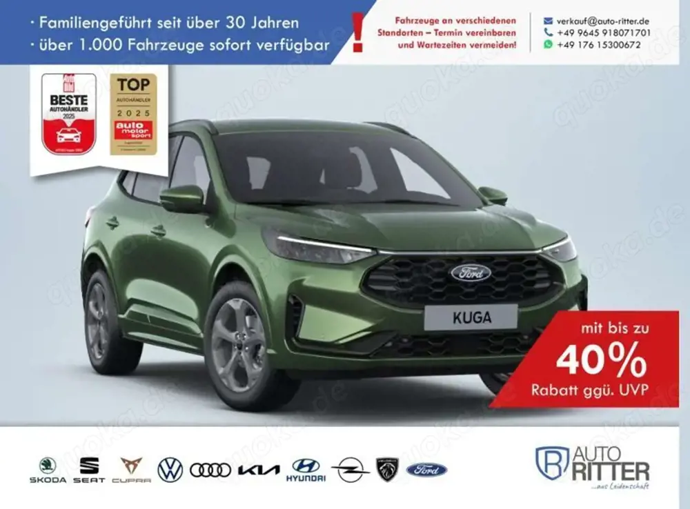 Ford Kuga ST-Line AHK|RFK|LED|Navi|Carplay|Klima|P...