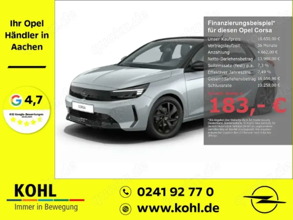 Opel Corsa GS 1.2 Turbo 100PS LED PDCv+h SHZ DAB