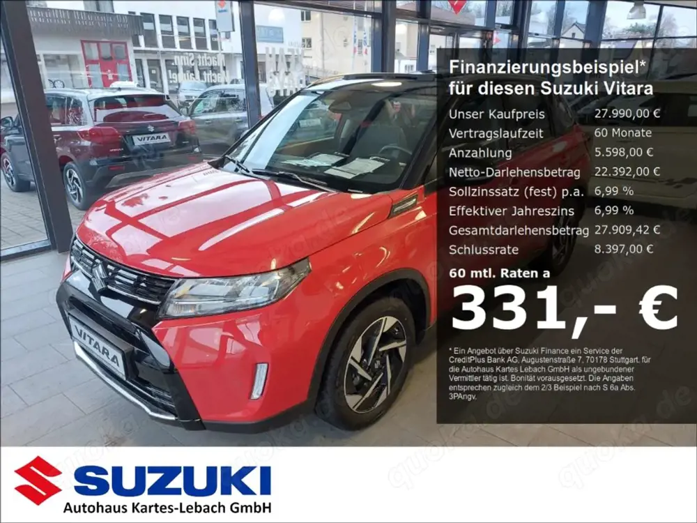 Suzuki Vitara 1.4 Mild-Hybrid Comfort+ 4x4 NV LED Panorama SHZ