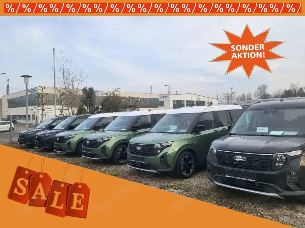 Ford Tourneo Courier 1.0 Active 125PS Aut. /AHK,Navi