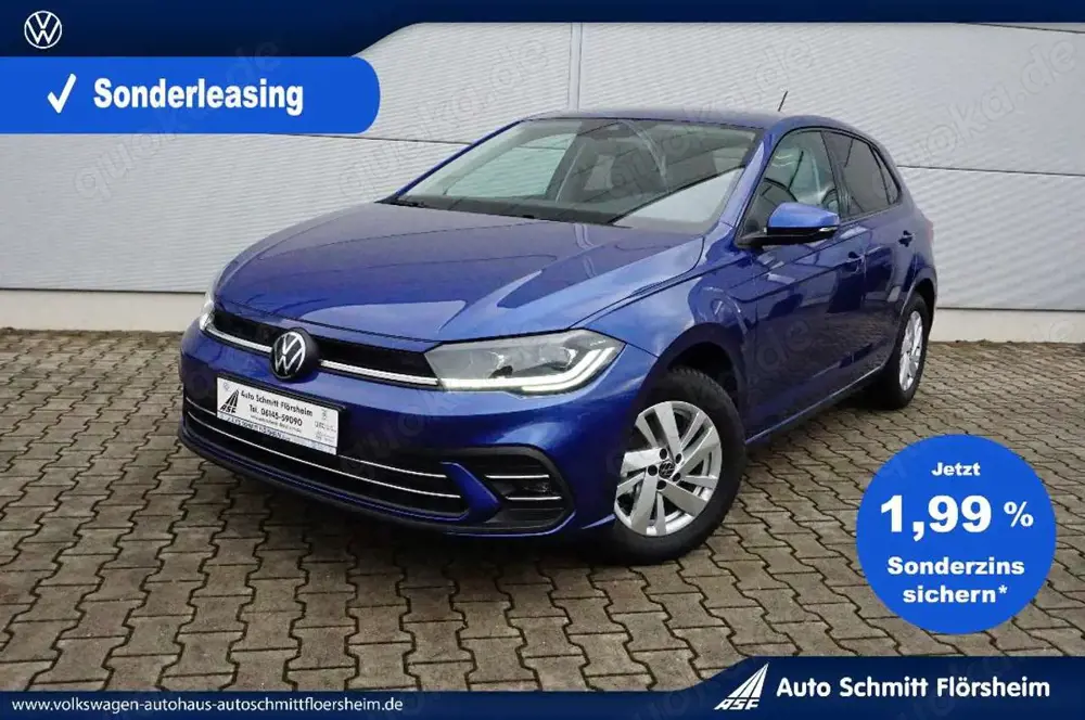 Volkswagen Polo Style 1,0 l TSI 7-Gang-DSG LED,GJR,RFK,ACC