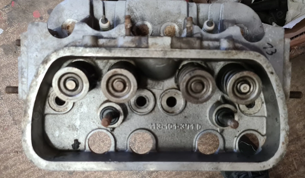 VW Käfer Typ1 Zylinderkopf Einkanal 113 101 371 D bleifrei