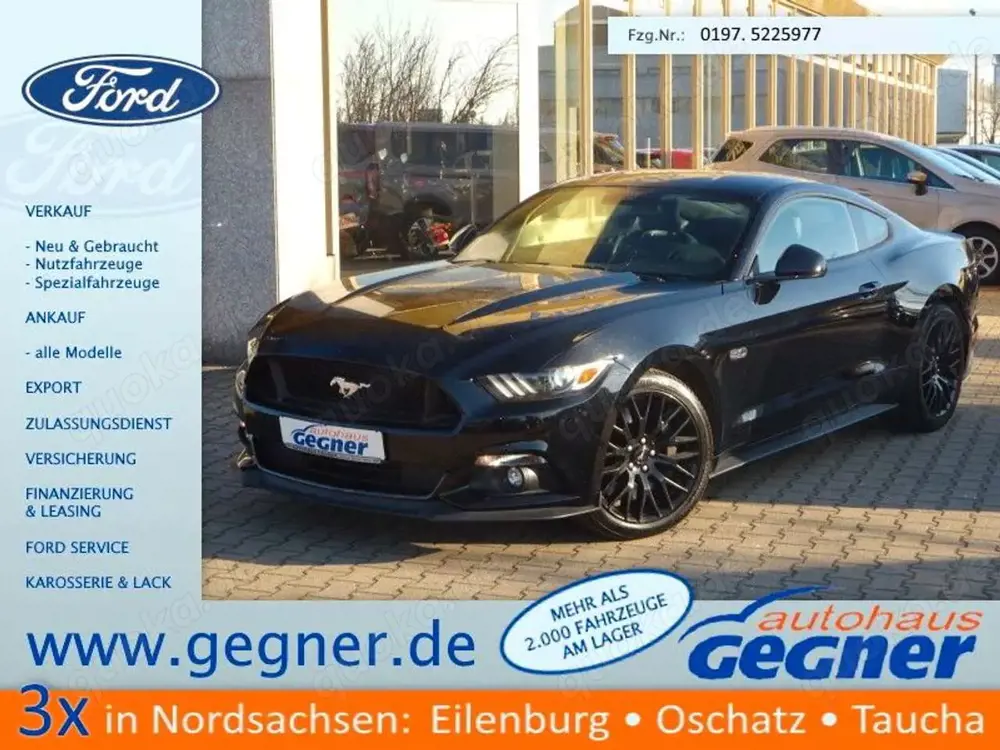 Ford Mustang 421PS V8 GT Fastback Navi Kamera