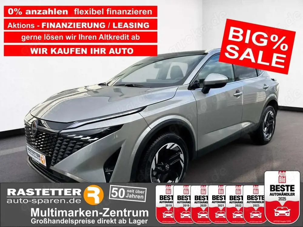 Nissan Qashqai Xtronic n-connecta Pano+eHeck+ProPILOT+360+iKey+AC