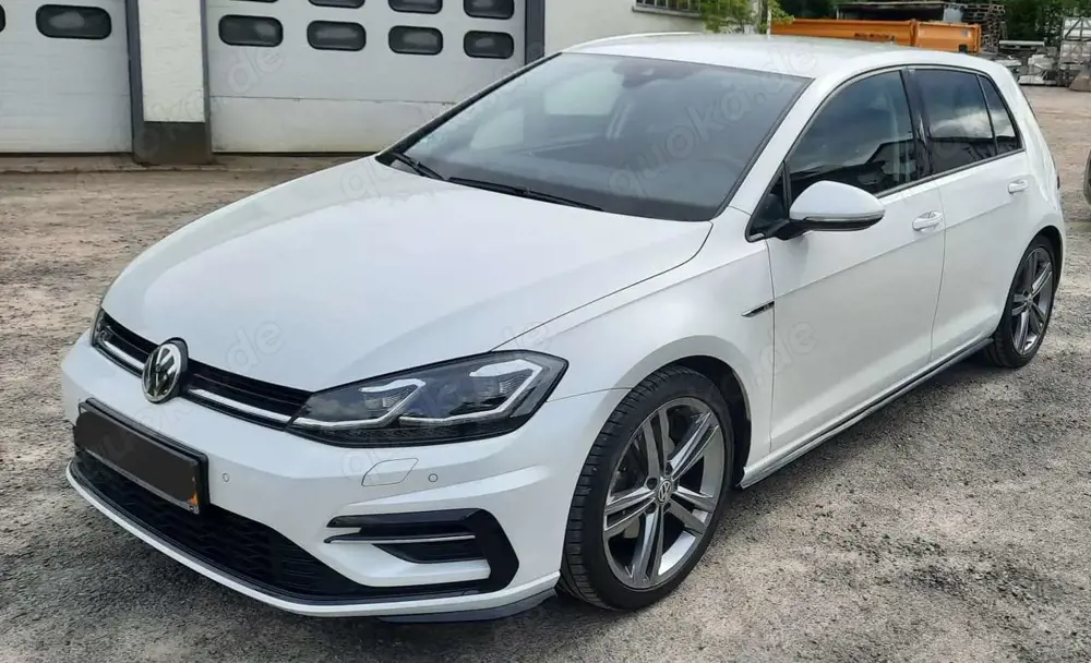 Volkswagen Golf Golf 7.5 R-line Sportpaket/Highline,1.5 TSI, 150 PS, oryxweiß, SHZ, AHK