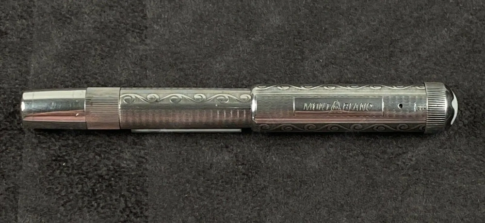 Montblanc Safety, Größe 1, Silber gepuntzt