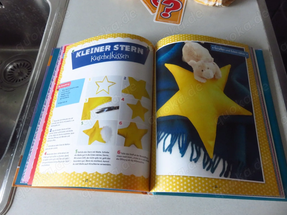 Nähen lernen, Buch zu verschenken