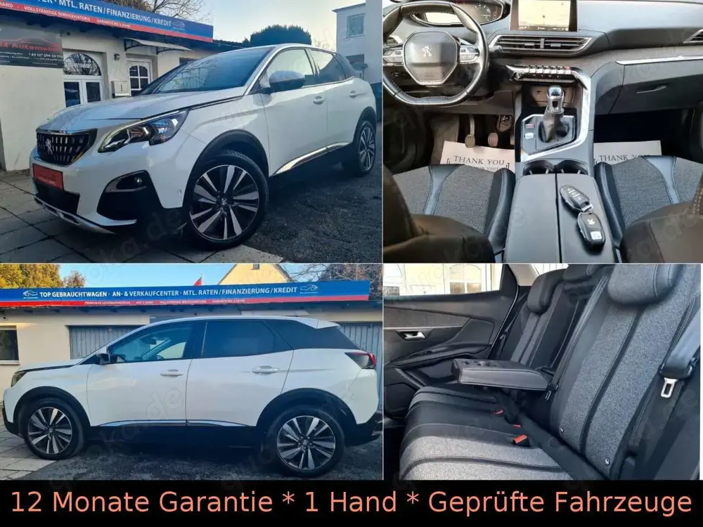 Peugeot 3008 1.2 e-THP Allure/Leder/TotWinkel/Spur A/19"