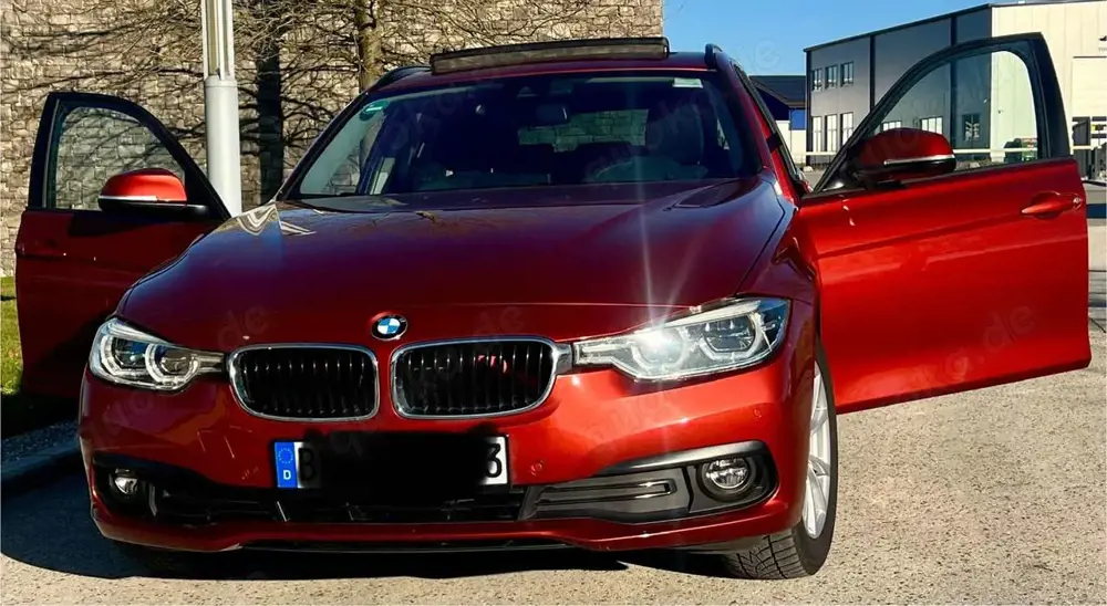 BMW 318 Diesel, HuD HK-Sound Pan-SD el.AHK 8xAlu TÜVneu