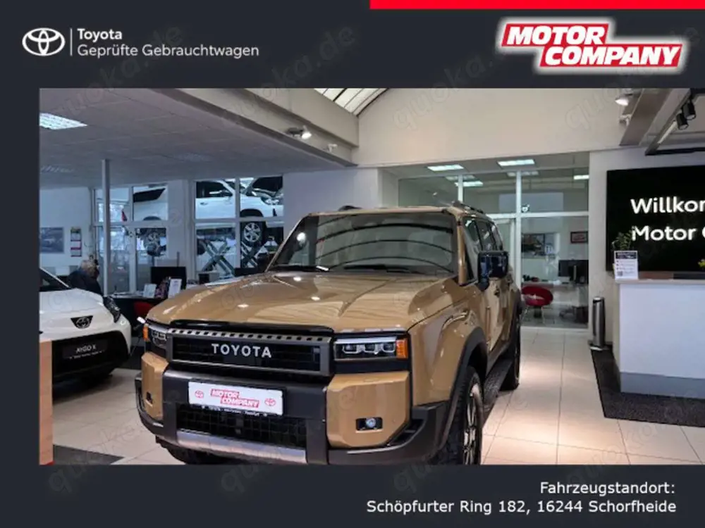 Toyota Land Cruiser 2,8 Diesel Mild Hybrid Executive Ausstattung