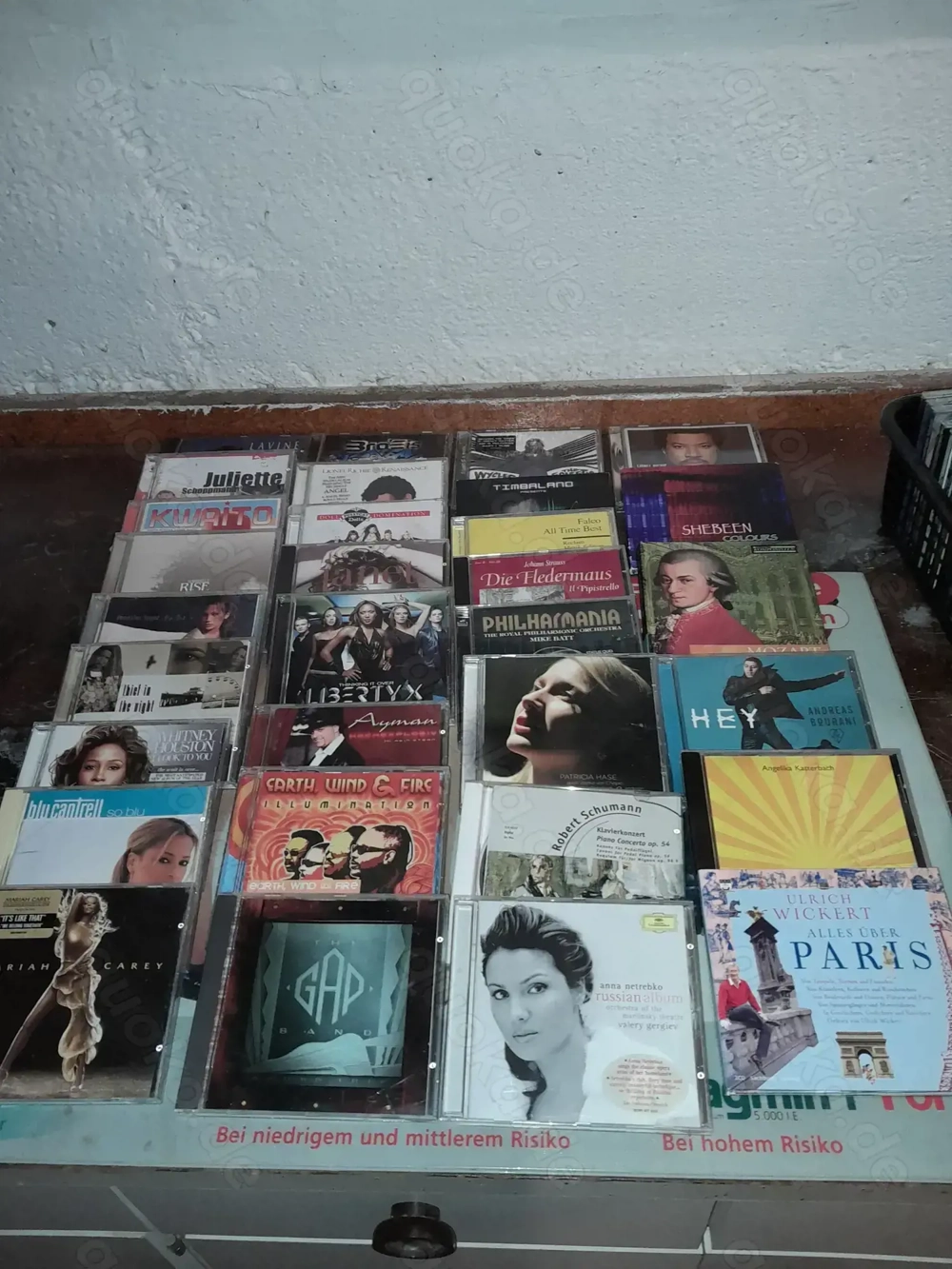 CD's  unterschiedlicher Musikrichtungen