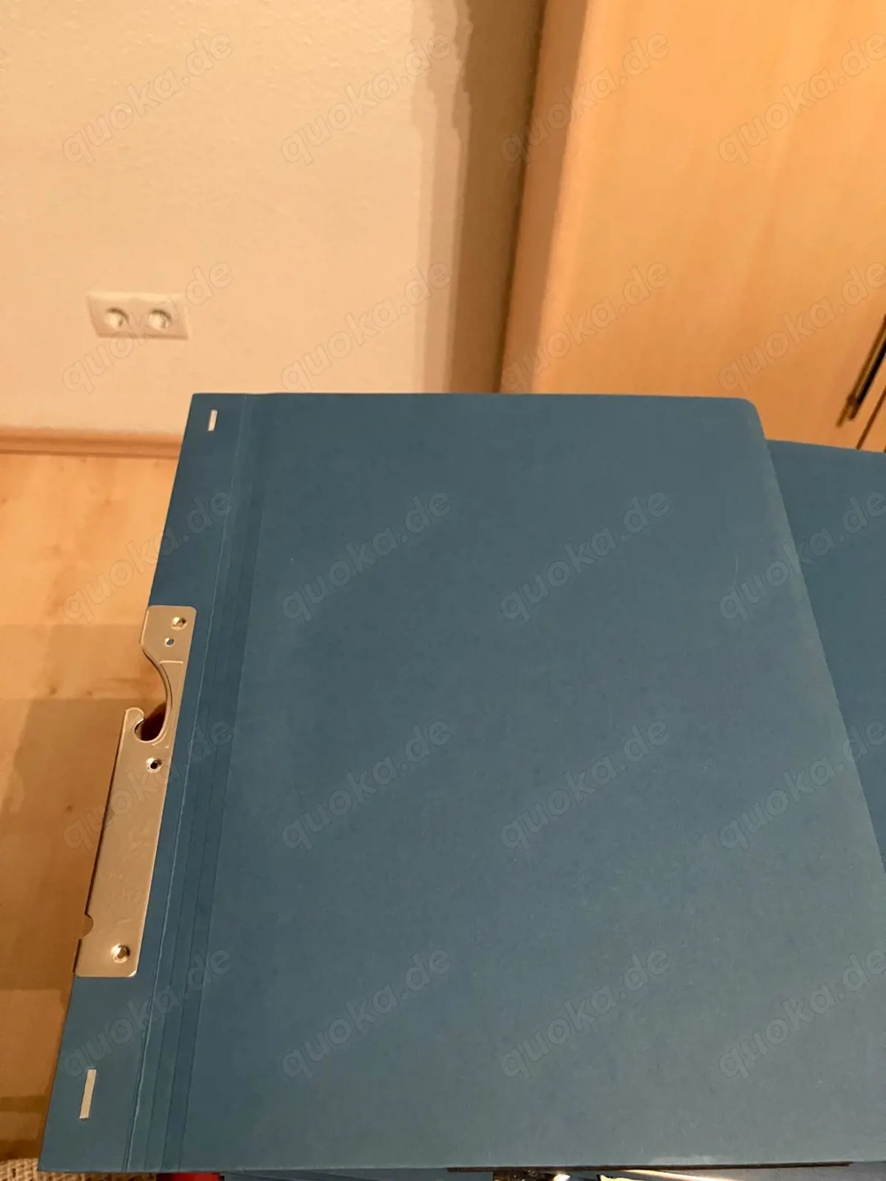 Akten mit 4-teiligem Register mit Einlegelasche