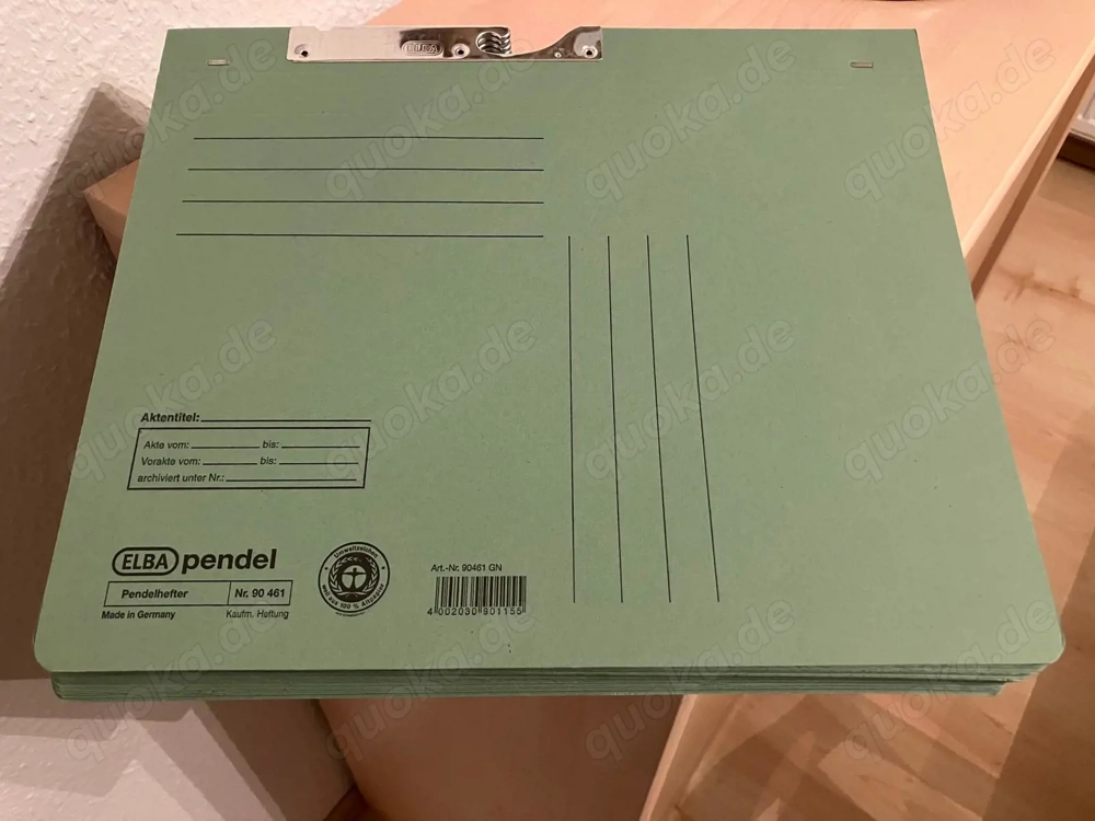 Elba Pendelhefter Nr. 90461 grün oder blau