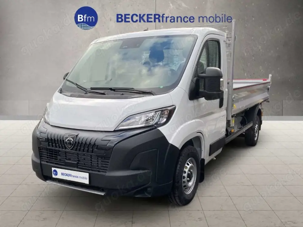 Peugeot Boxer Kipper neuer Mitarbeiter 435 L3 3-Seiten-Kipper Bl