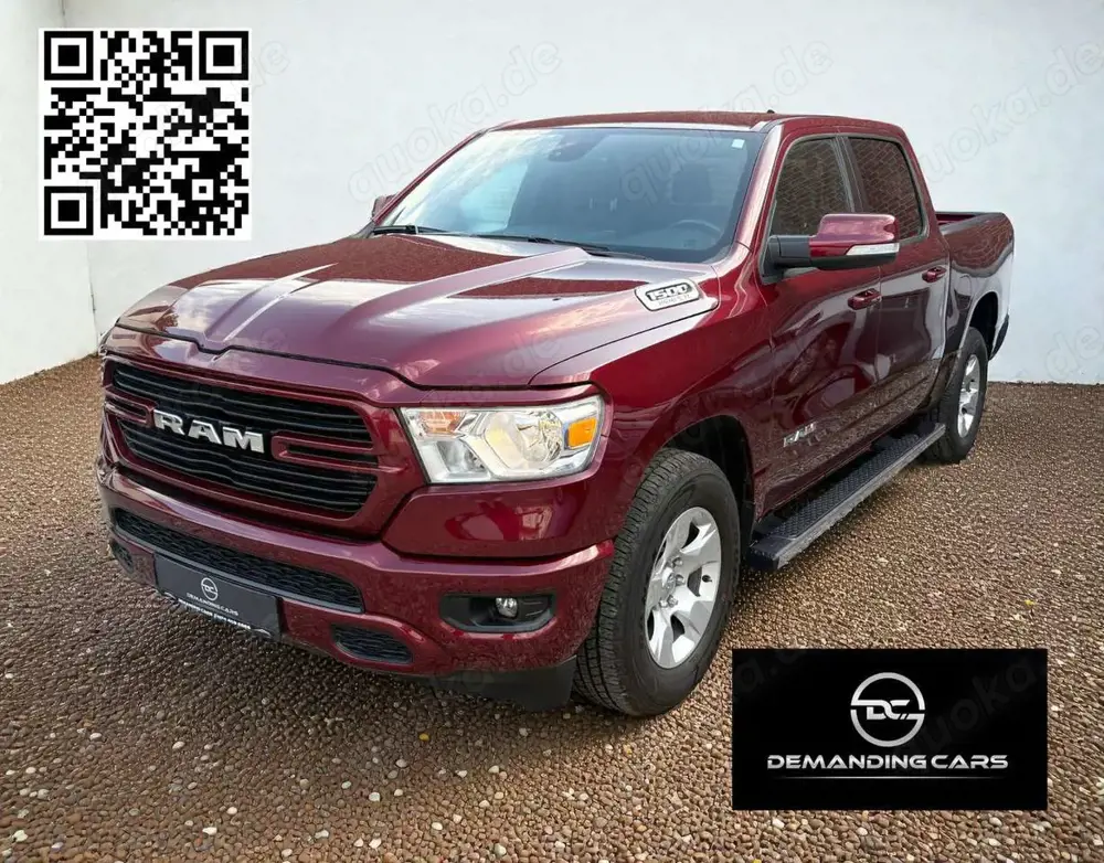 Dodge RAM 1500 BIG HORN 1.Hand Kamera AppleCarplay LPG