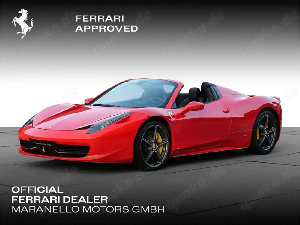 Ferrari 458 Spider *1.Hd.*Carbon+LED*Kamera*