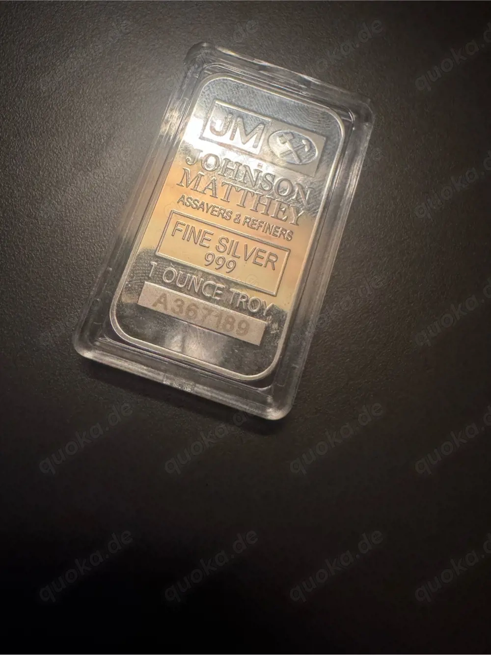 Silber 1oz Johnson, APMEX, Scottsdale