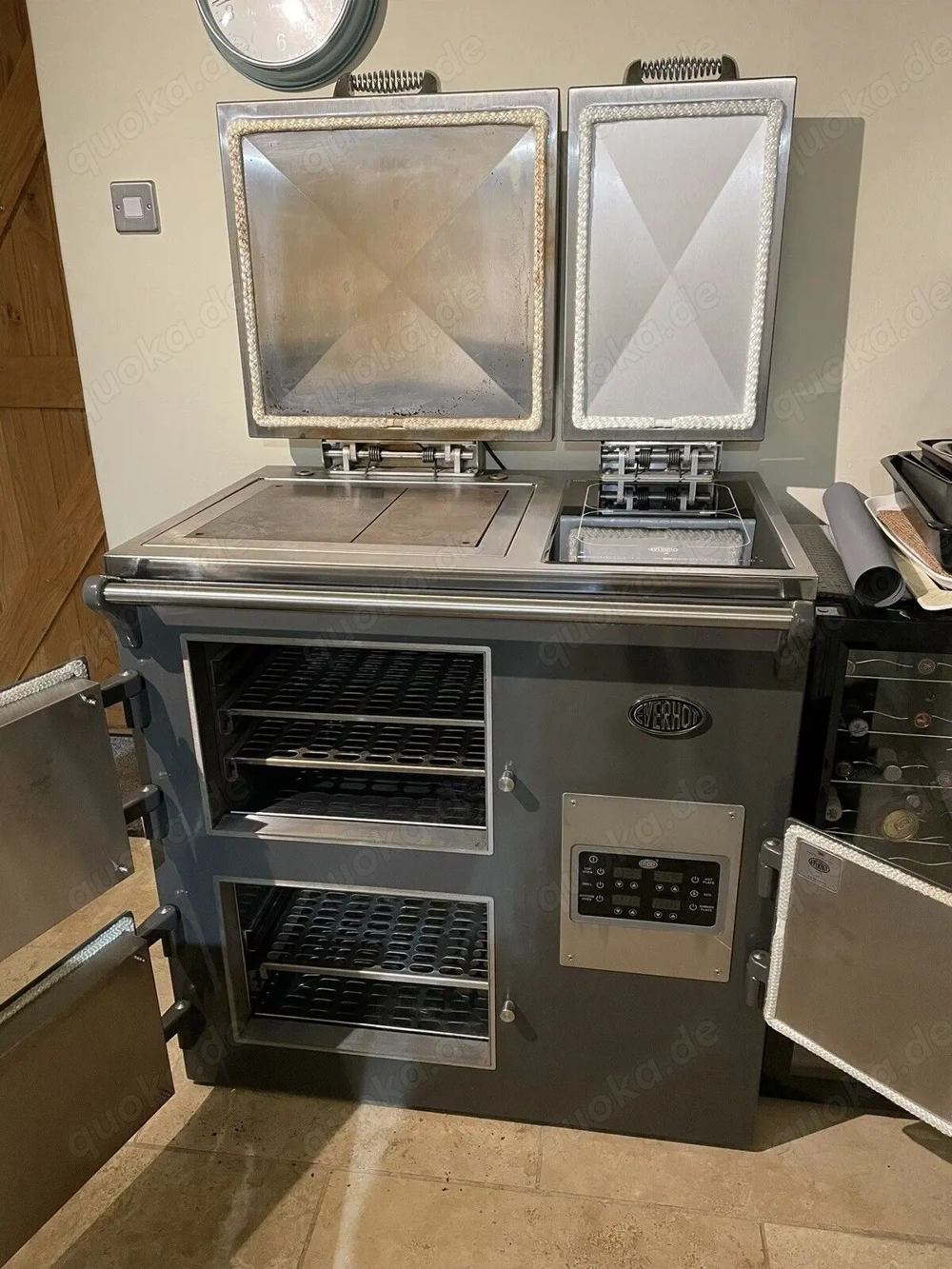 everhot 90i all elektrische range kocher 13 amp mit eco-modus in graphit