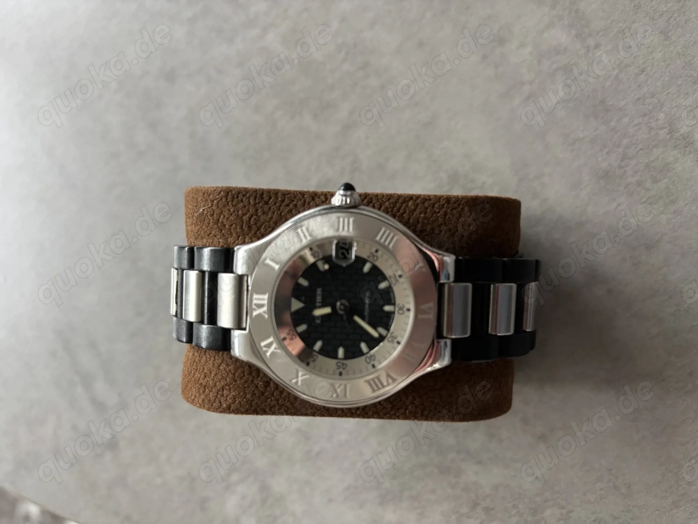 Must de Cartier 21 Automatic Armbanduhr Original 