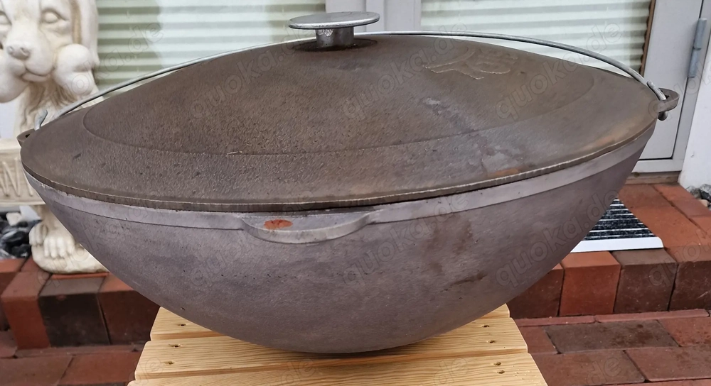 Gusseisen-Kasan BIOL 22 L   neu, mit Deckel