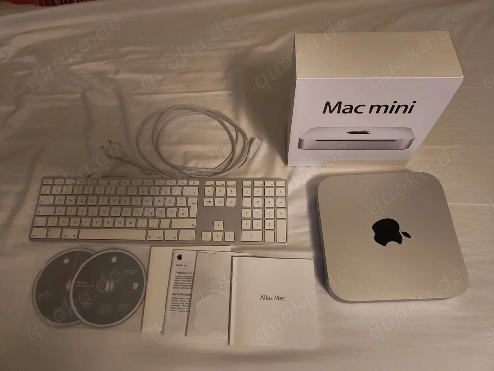Mac mini (Mitte 2010), 2,4 GHz, 8 GB RAM, 320 GB Festplatte