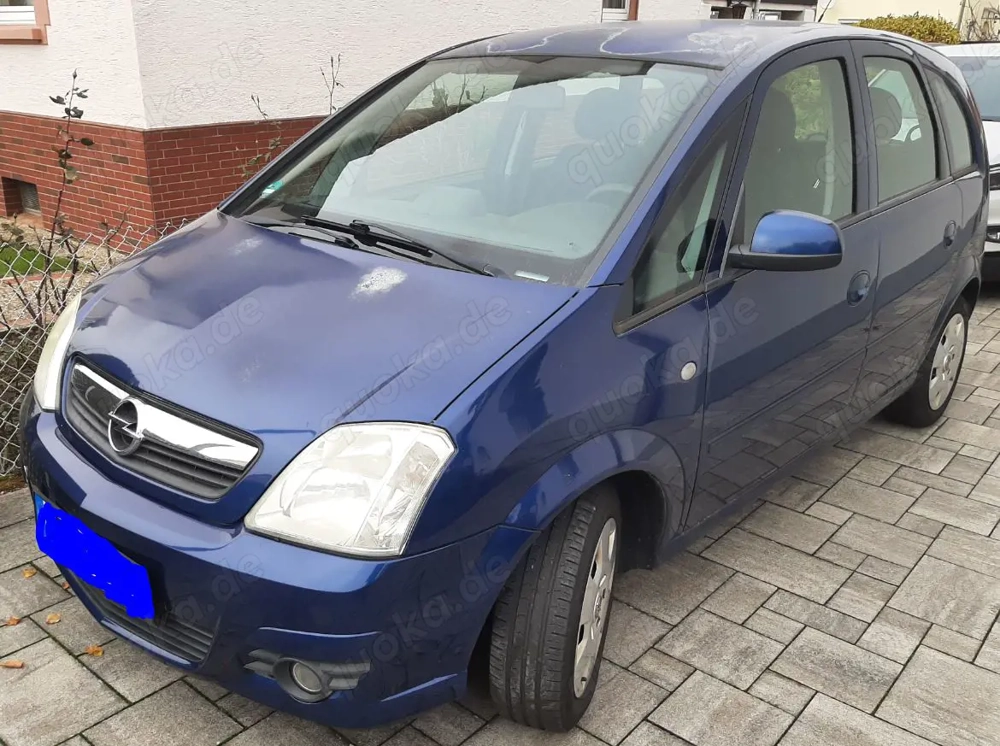 Opel Meriva blau metallic Bj. 2008, 172000km, TÜV AU 11 2027, gepflegt