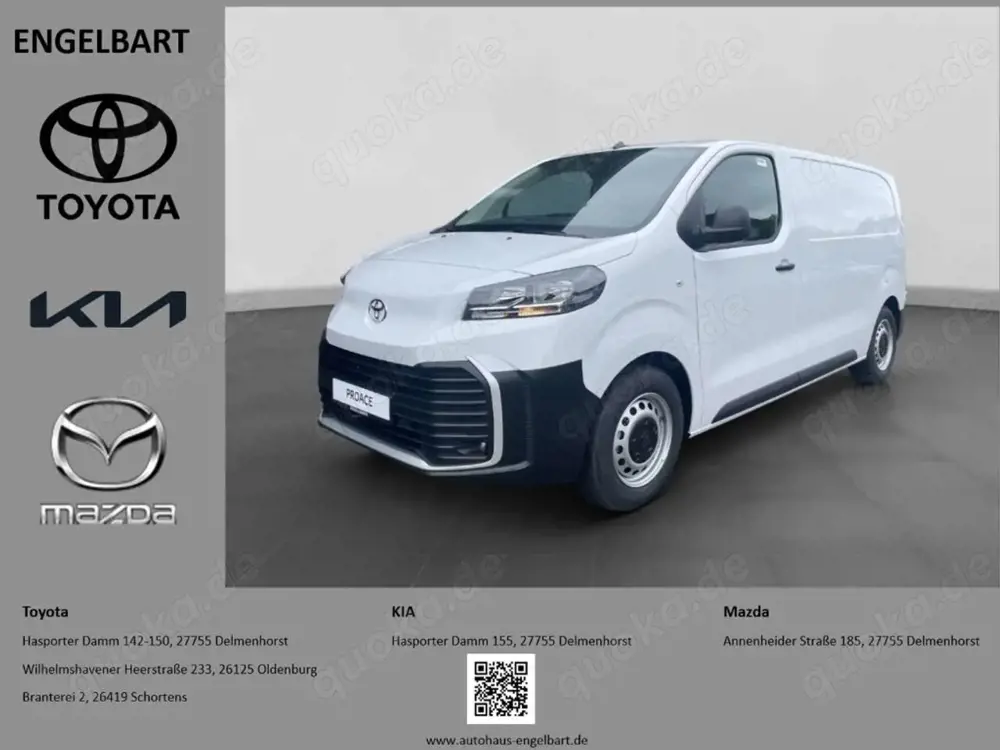 Toyota Proace 1.5 D-4D L1 Kasten Meister Navi