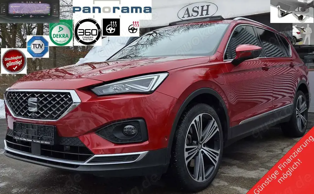 SEAT Tarraco Pano.Vollled.4xSHZ,LED.360°AHK.Mem.