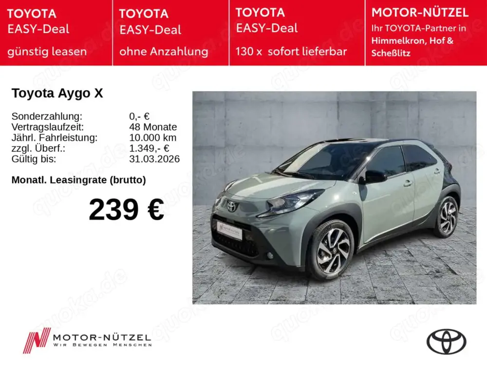 Toyota Aygo X Teamplayer *SOFORT VERFÜGBAR*