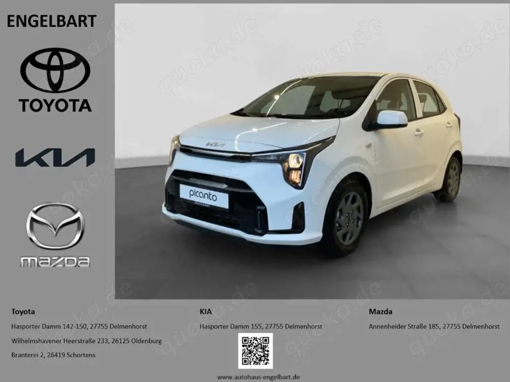 Kia Picanto Vision 1.2L Schalter Navi Sitzheizung