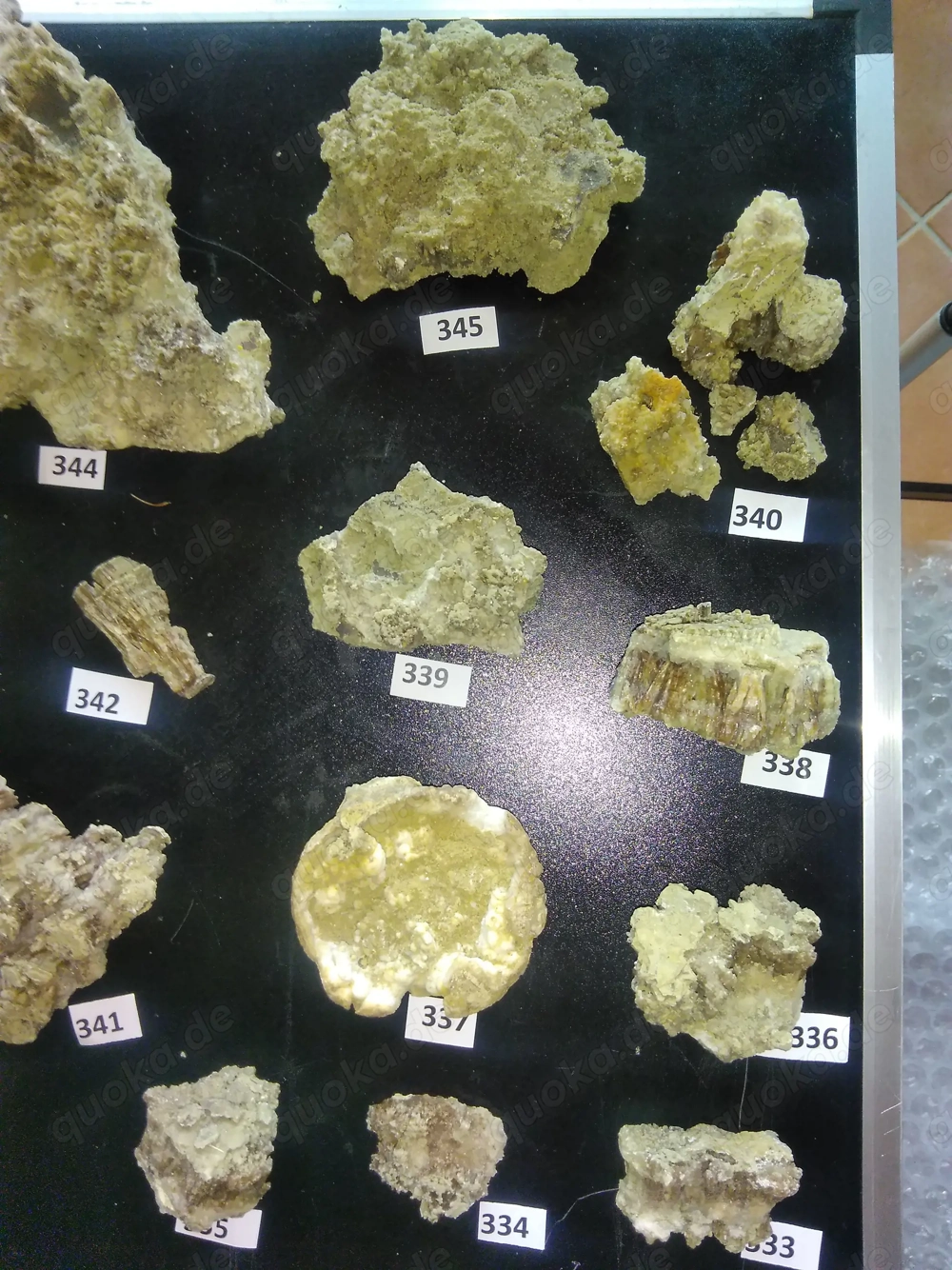 Auflösung einer hochwertige Mineralien - Sammlung Teil 4