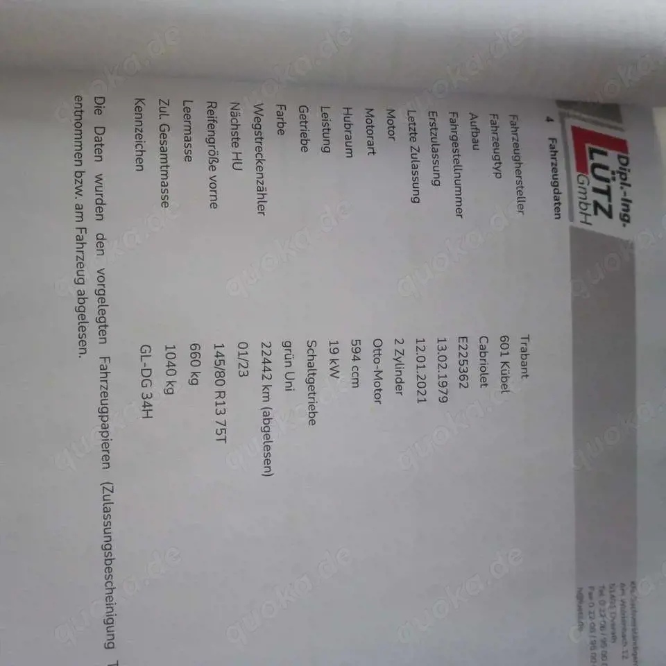 Trabant Trabant Kübel