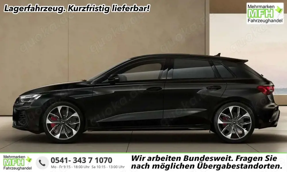 Audi S3 Sportback PerfAbgas Matrix Nav Leder 19Z Pano 2...